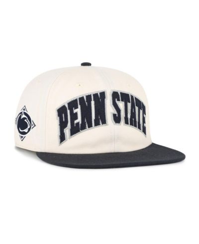 '47 Brand Men's and Women's Natural Penn State Nittany Lions Crossover Off Hand Captain Adjustable Hat