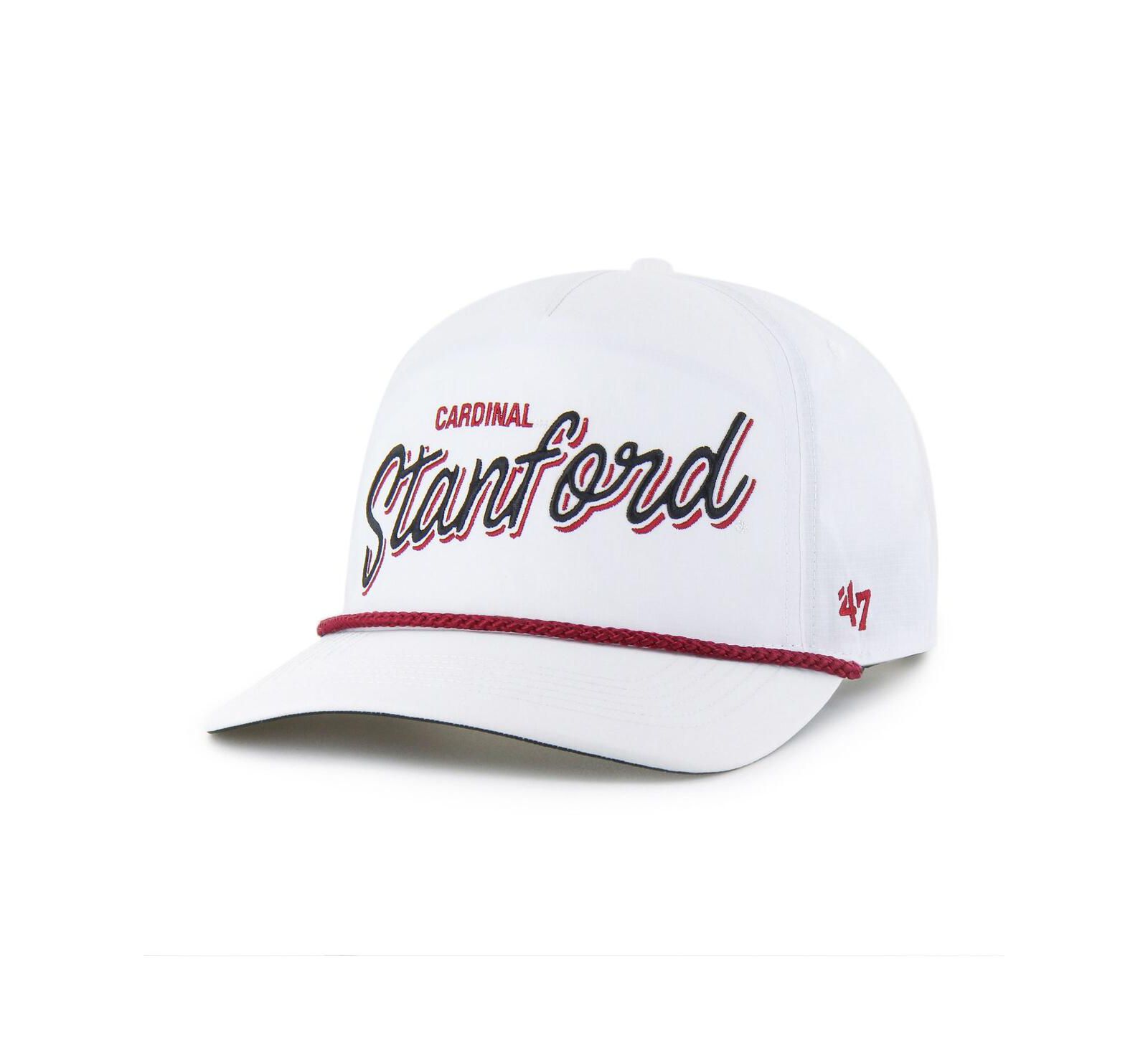 '47 Brand Men's White Stanford Cardinal Fairway Hitch Adjustable Hat
