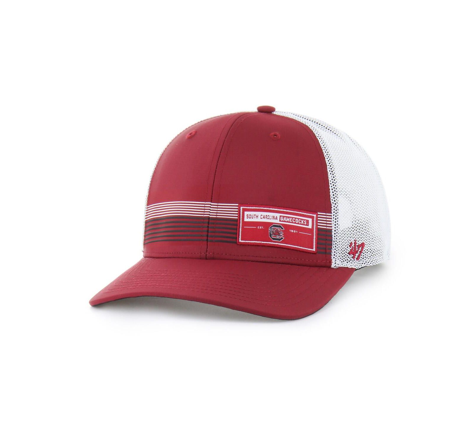 '47 Brand Men's Garnet South Carolina Gamecocks Rangefinder Brrr Trucker Adjustable Hat