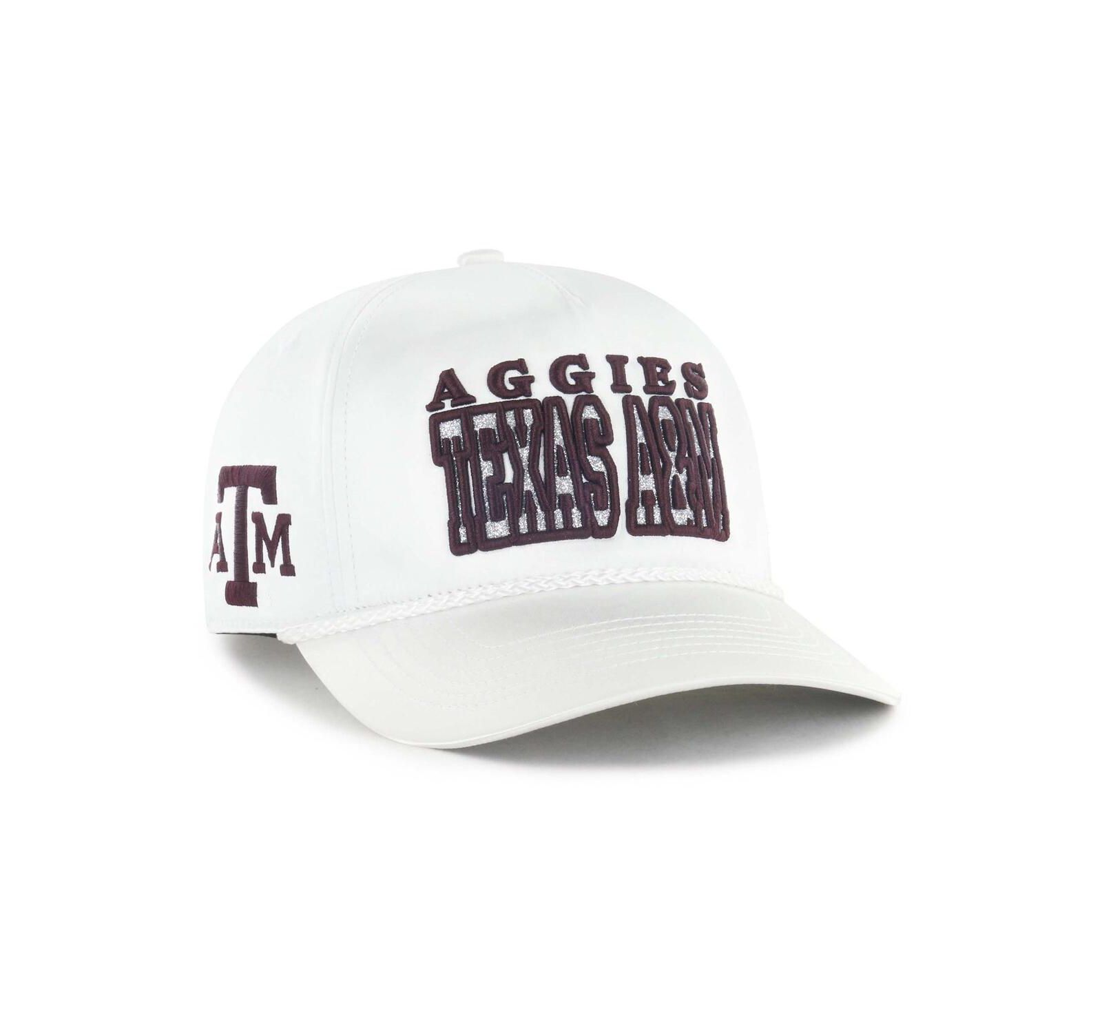 '47 Brand Женская белая кепка Texas A&M Aggies Outspoken Hitch Adjustable