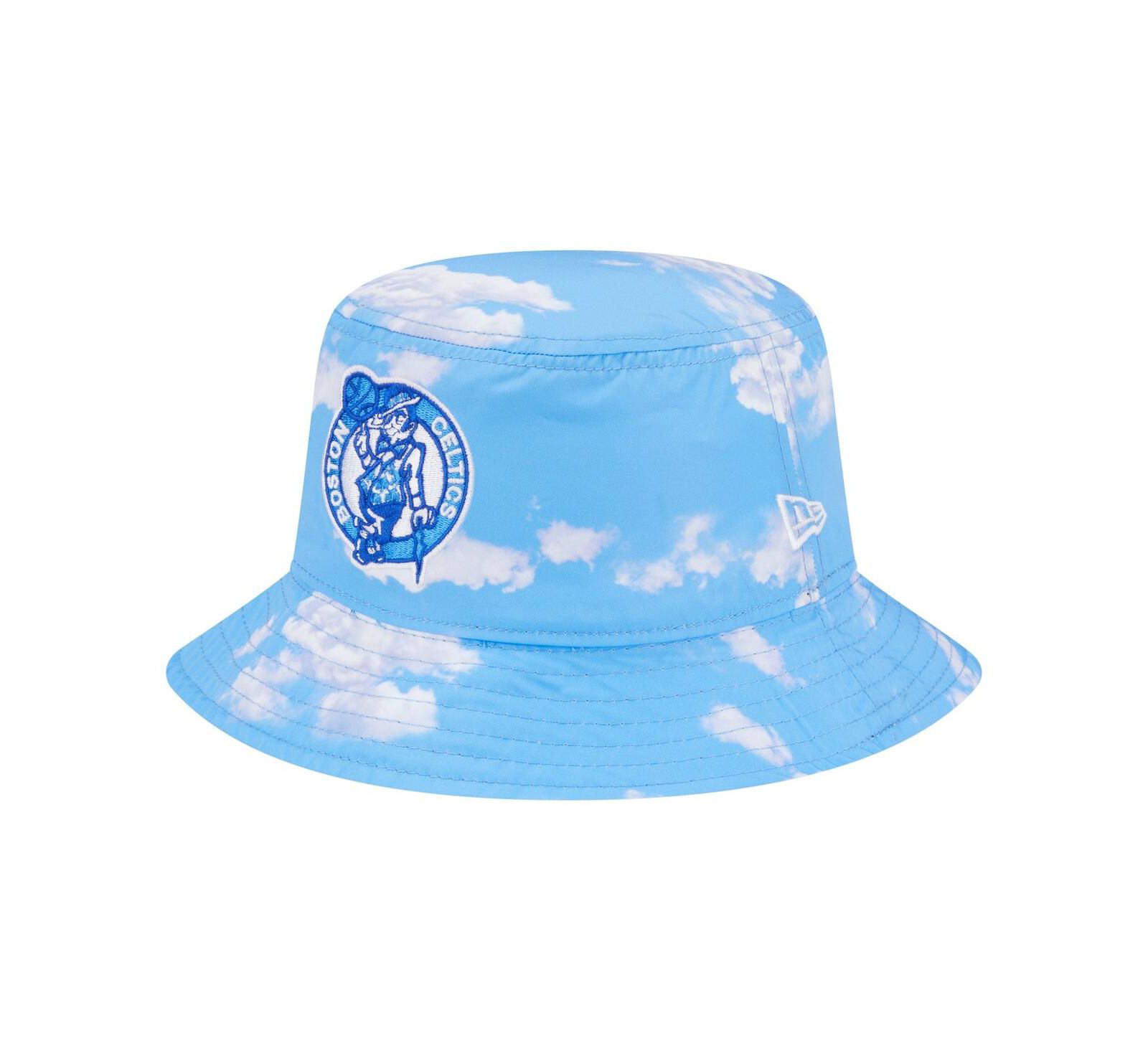 New Era Мужская двухсторонняя панама Boston Celtics Summer Sun and Storm Black/Light Blue