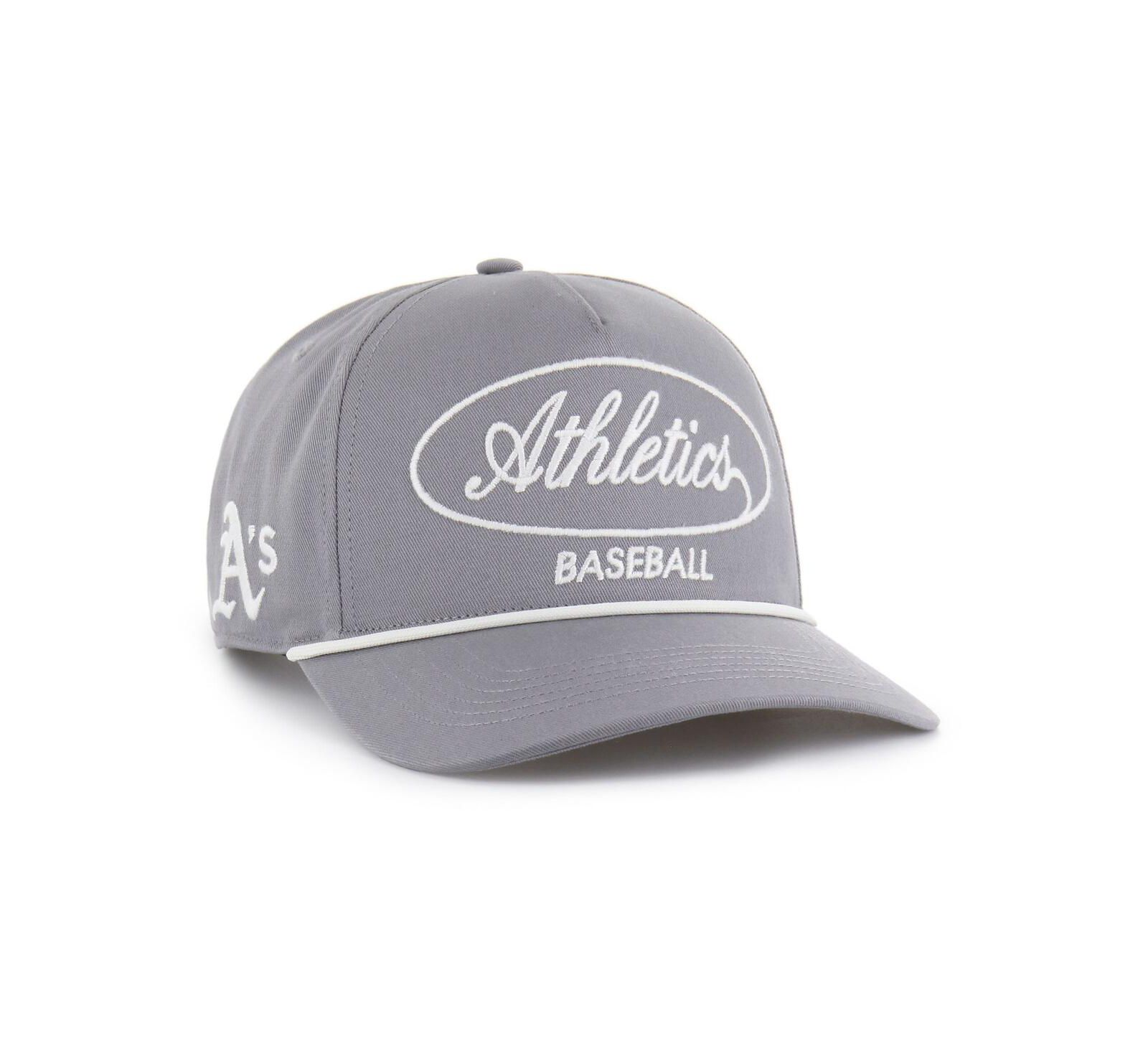 Мужская кепка '47 Brand Men's Gray Athletics Foundational Hitch Adjustable