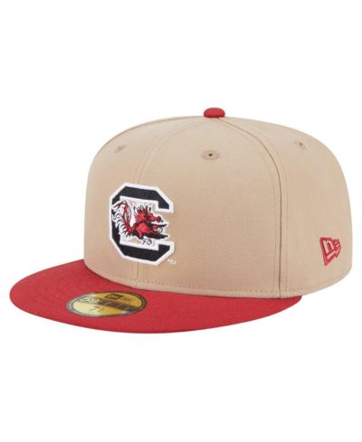 New Era Мужская кепка 59FIFTY Fitted South Carolina Gamecocks Khaki Two-Tone