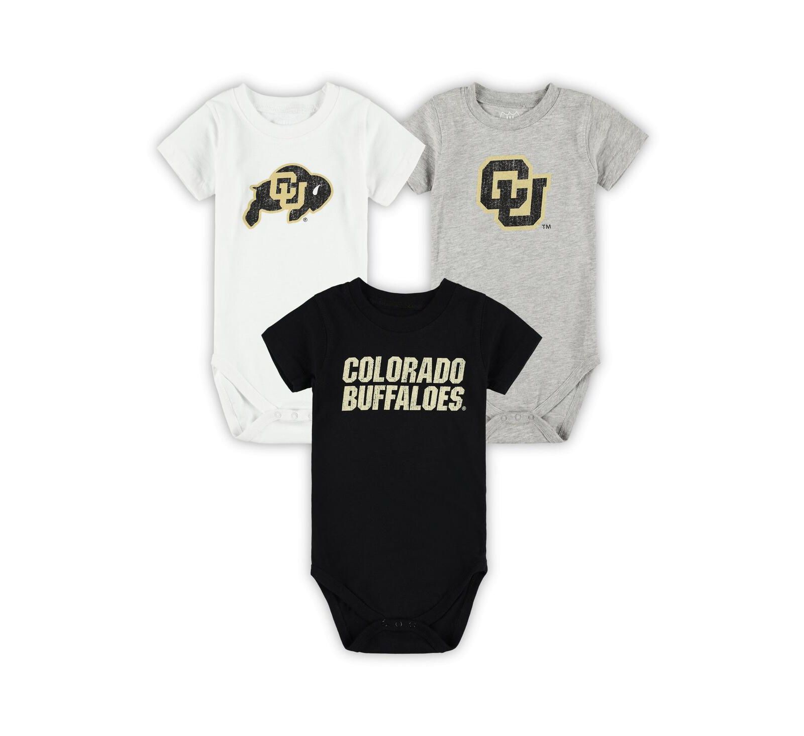 Комплект боди Wes & Willy для малышей Colorado Buffaloes 3-Pack