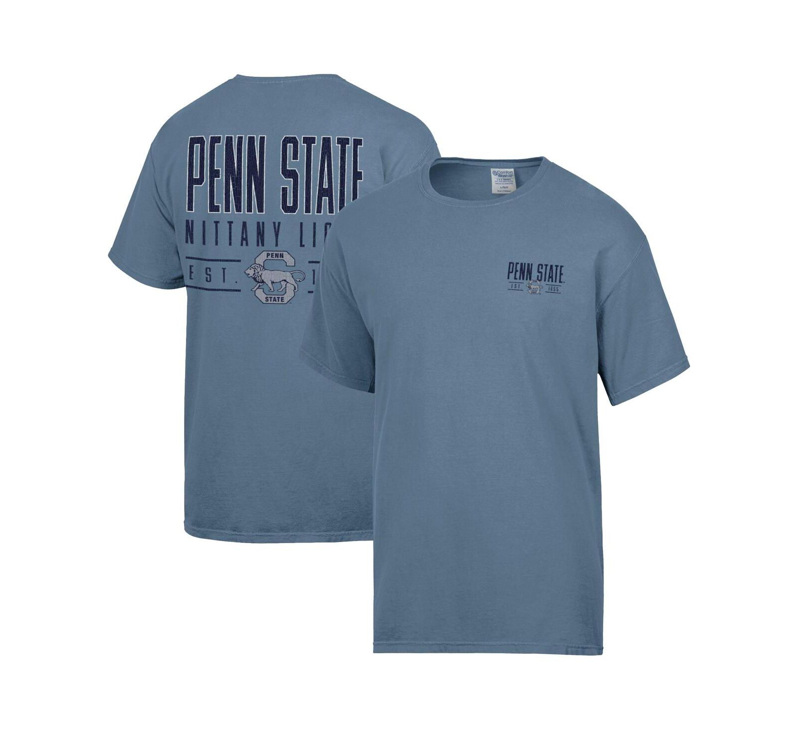 Comfortwash Men's Blue Penn State Nittany Lions Big Name T-Shirt