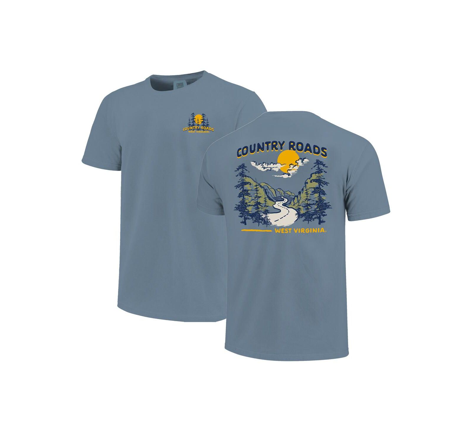 Image One Мужская и Женская футболка West Virginia Mountaineers