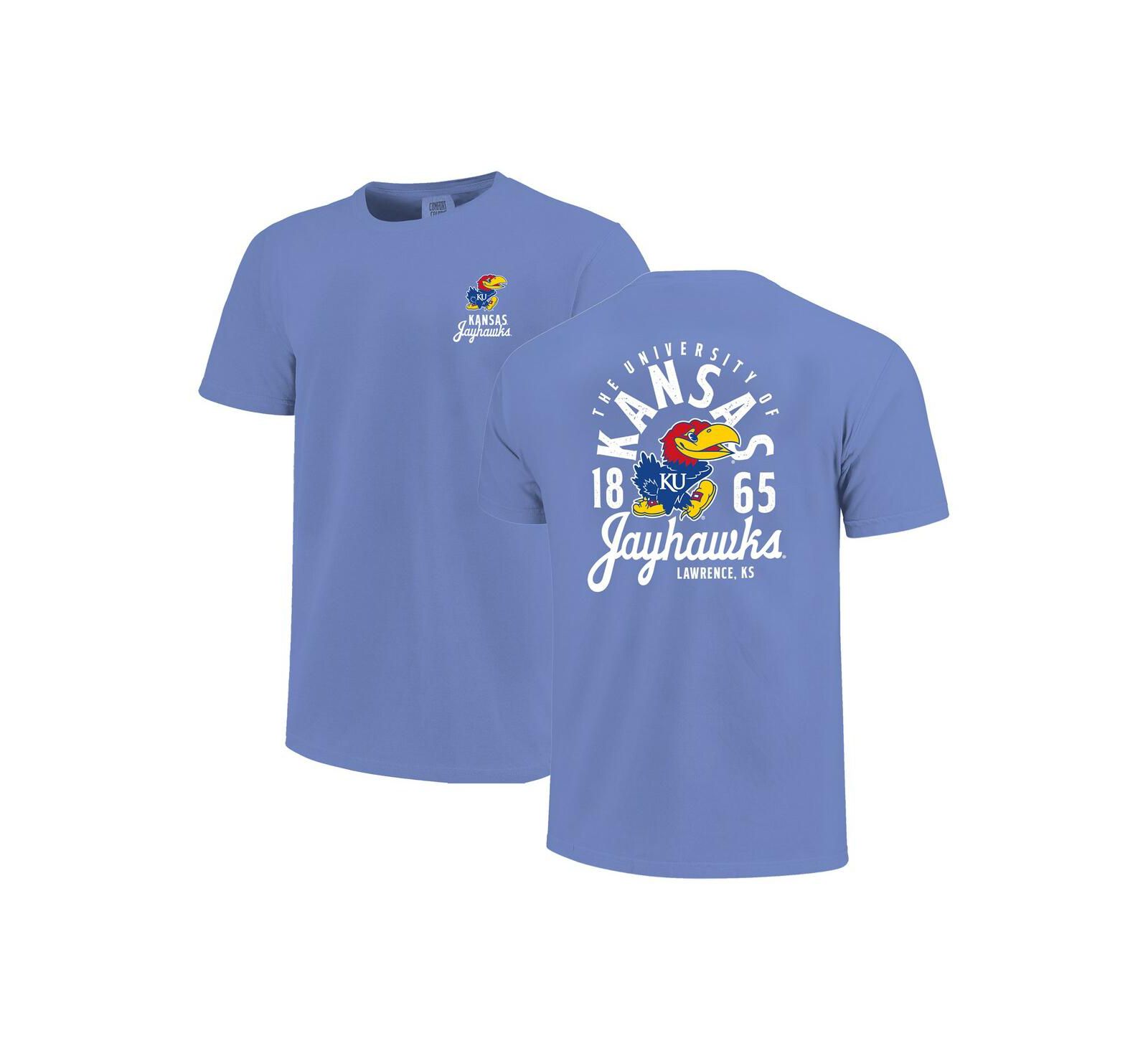 Детская футболка Image One Royal Kansas Jayhawks Mascot Overlay