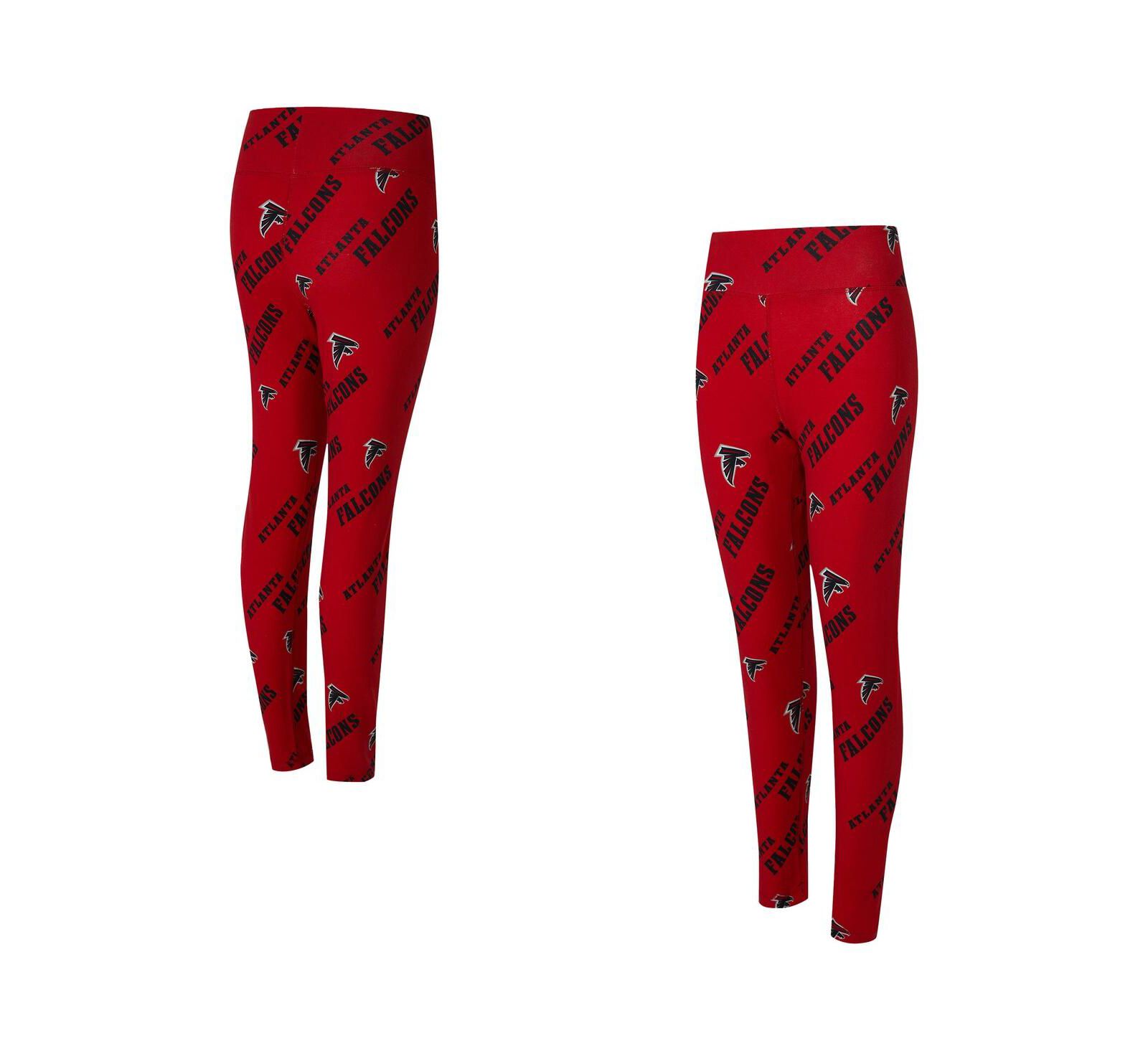 Женские леггинсы Concepts Sport Red Atlanta Falcons Mosaic Allover Print