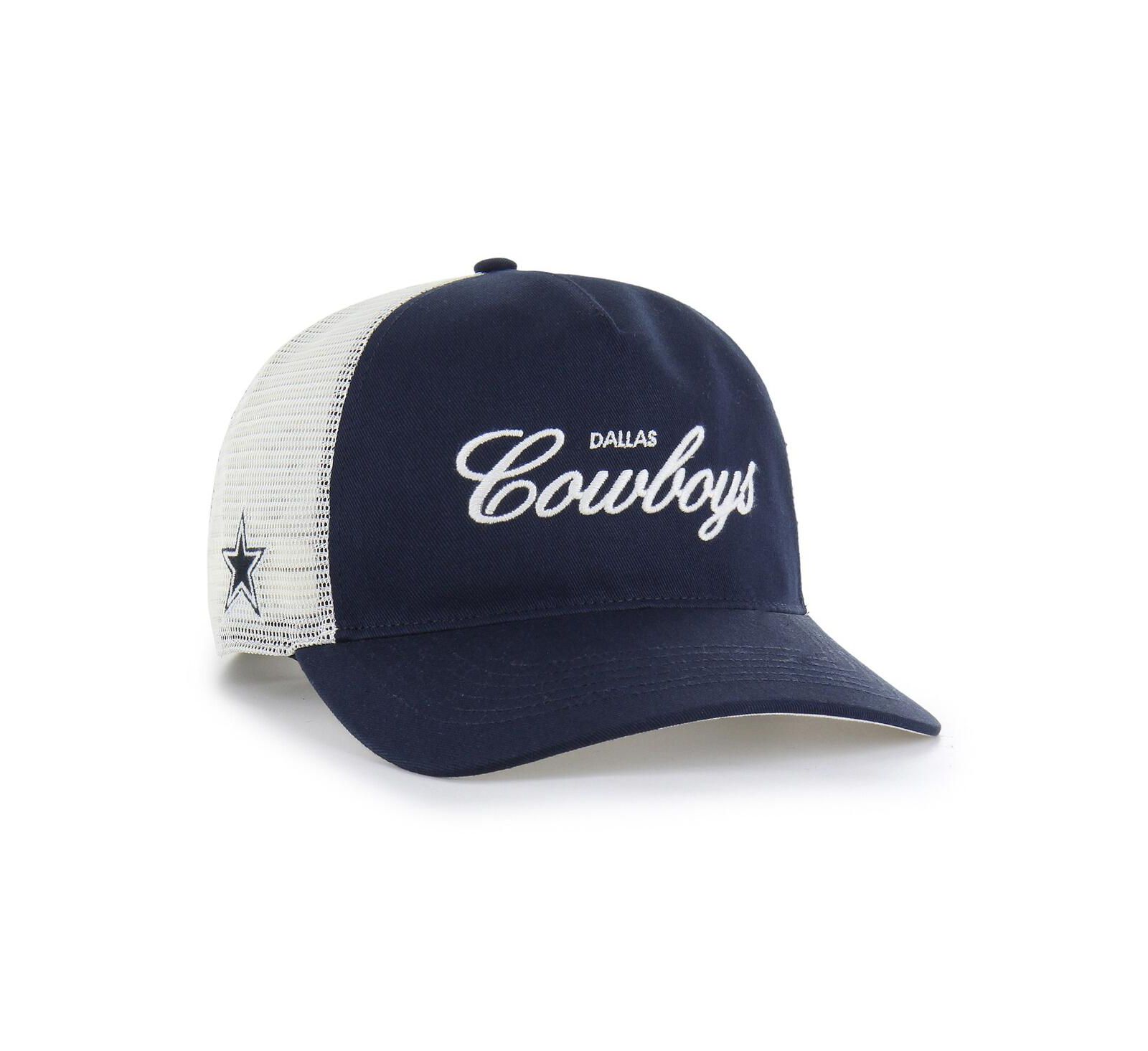 '47 Brand Men's Navy Dallas Cowboys Foundation Trucker Hitch Adjustable Hat