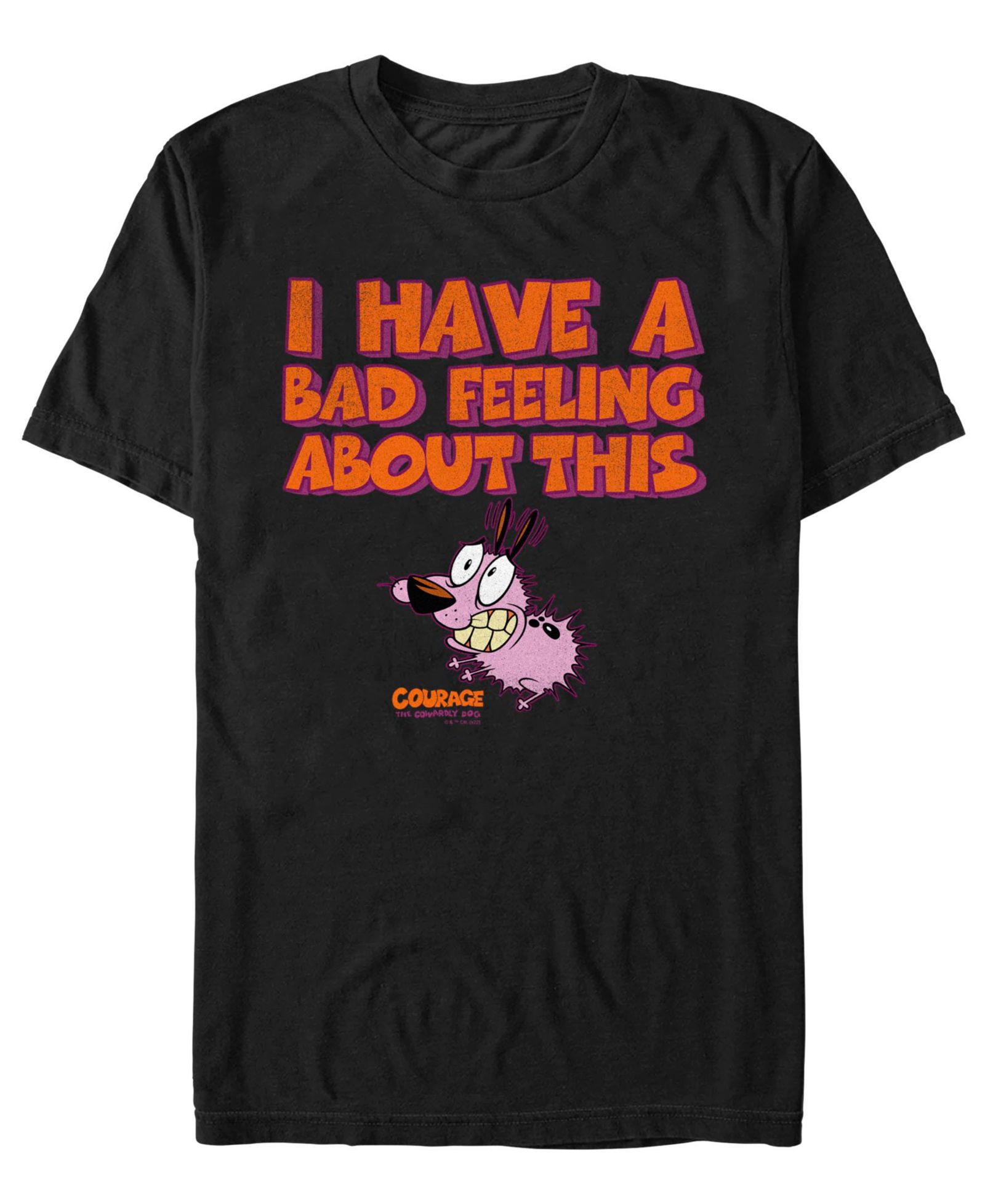 Fifth Sun Men's Courage the Cowardly Dog T-Shirt