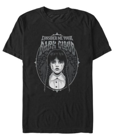 Fifth Sun Мужская футболка Wednesday Addams Dark Cloud