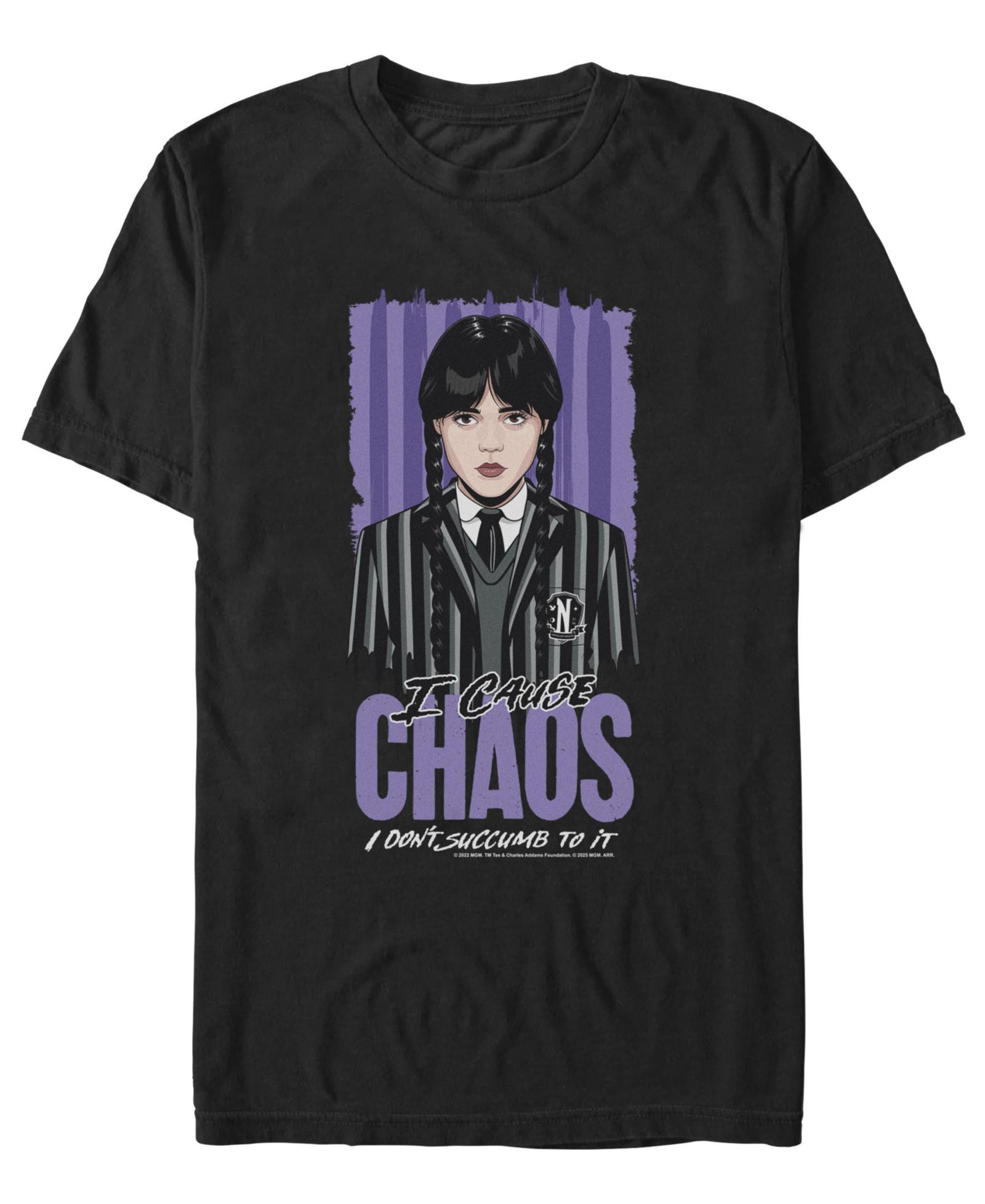 Fifth Sun Men's Wednesday Chaos Crewneck T-Shirt