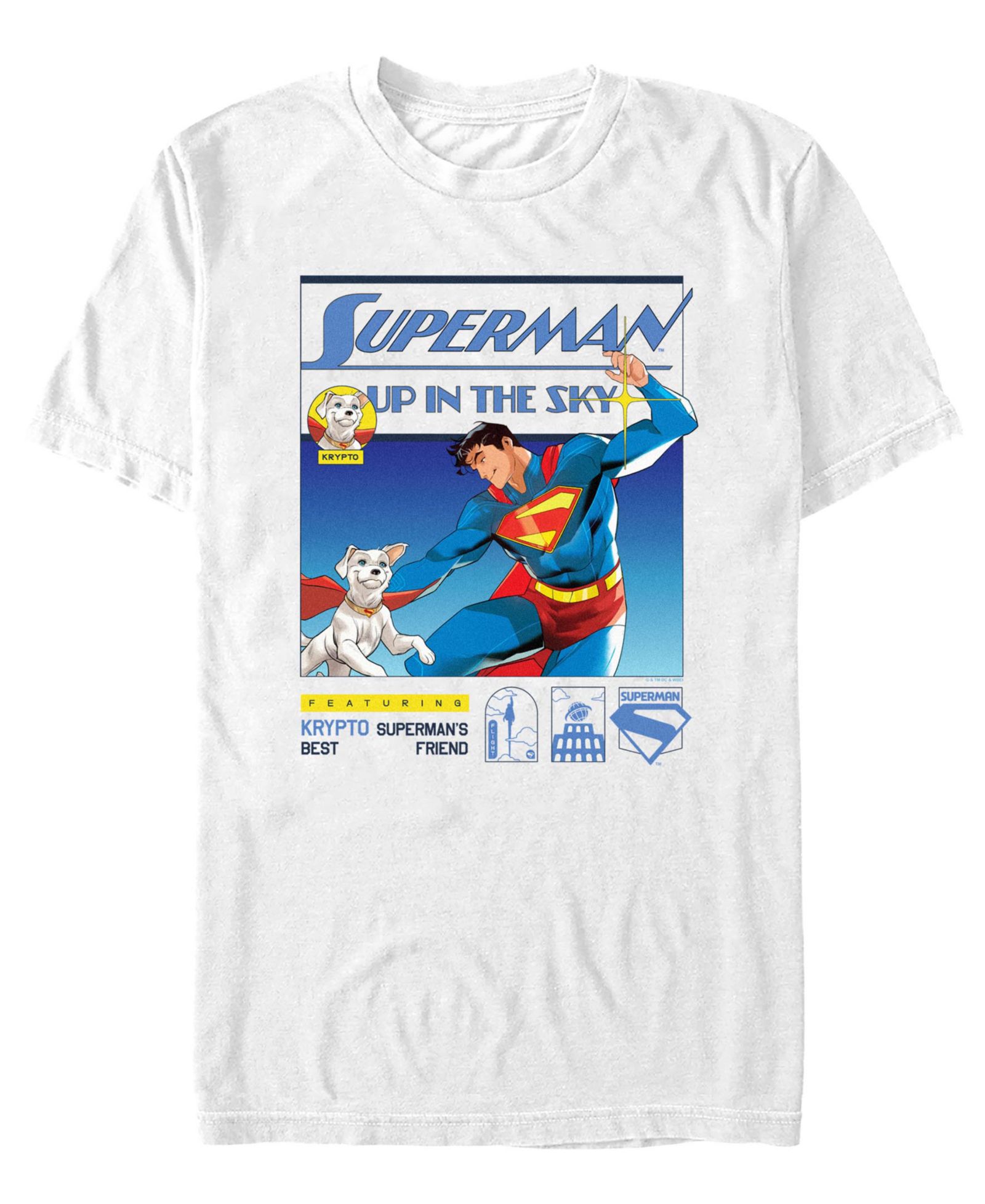 Fifth Sun Мужская футболка Superman 2025 Crewneck