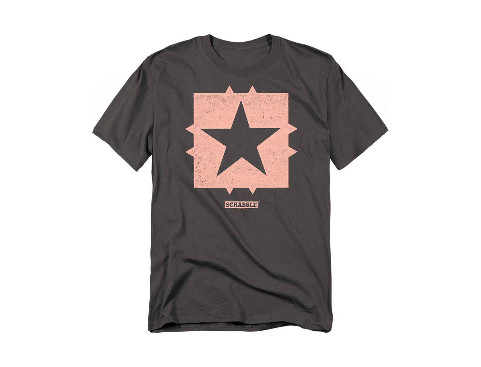 Hasbro+ Men's Scrabble Middle Square Free Space T Shirt