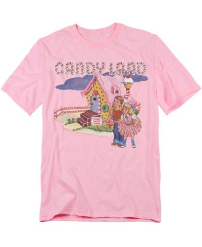 Hasbro+ Men's Candy Land Cotton Candy Land T Shirt