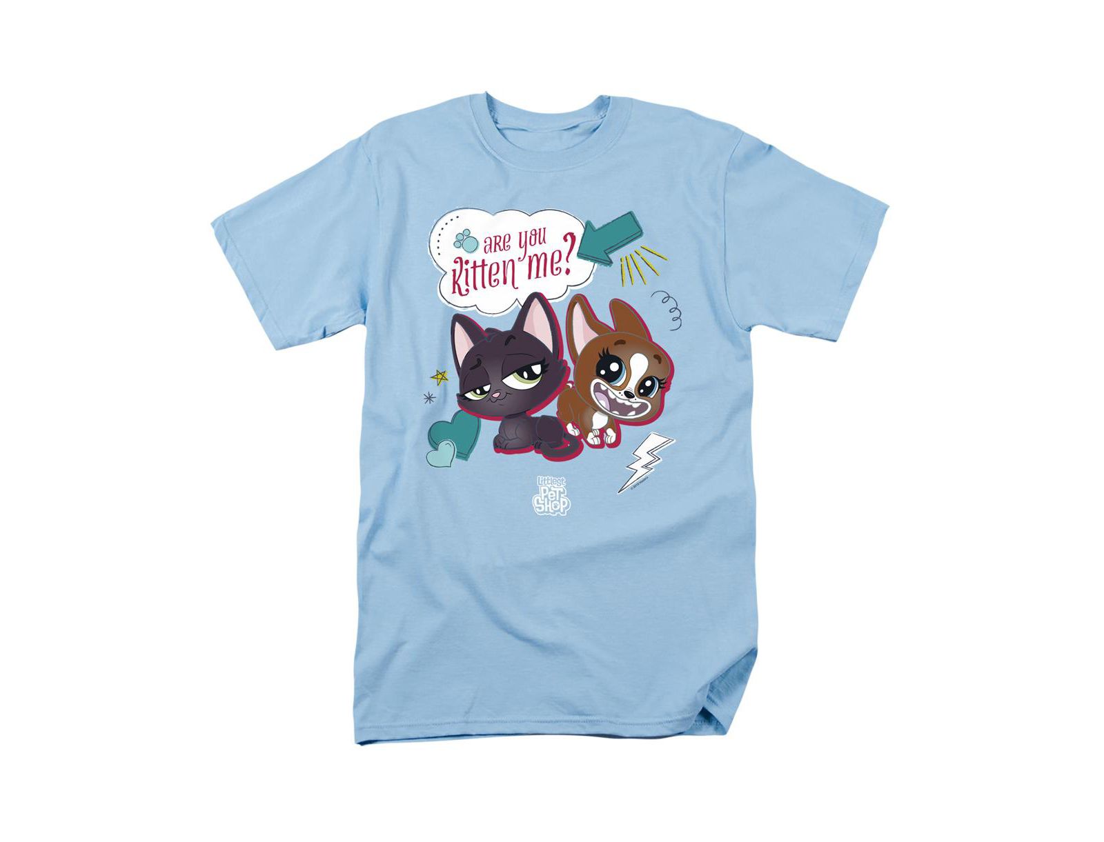 Hasbro+ Мужская футболка Hasbro+ Littlest Pet Shop Puppy are you Kitten Me?