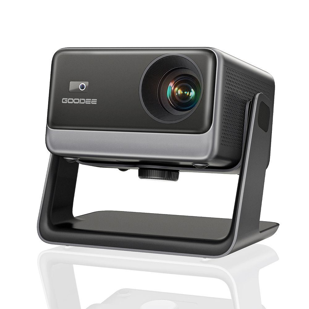 ELEPHAS Viedo Projector With Wifi And Bluetooth, Smart Movie System/ Dolby Audio/ Auto Focus & Keystone Portable Projector For Home Theater / Outdoor
