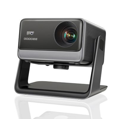 ELEPHAS Viedo Projector With Wifi And Bluetooth, Smart Movie System/ Dolby Audio/ Auto Focus & Keystone Portable Projector For Home Theater / Outdoor
