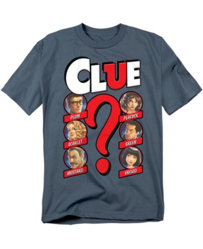 Футболка Hasbro+ Big & Tall Clue Modern Logo and Characters