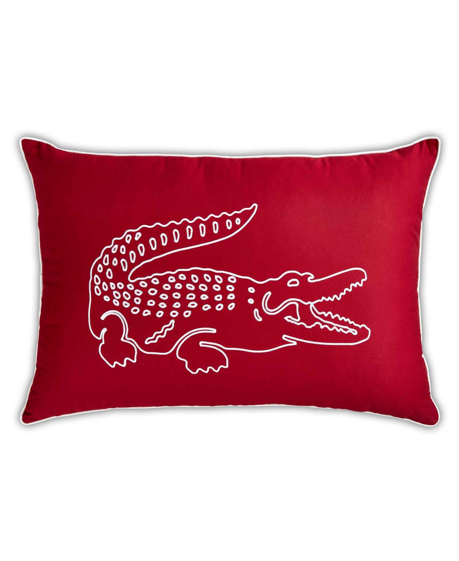 Lacoste Home Big Croc Decorative Pillow, 16" x 24"
