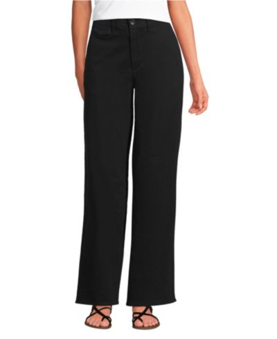 Женские брюки Lands' End Chino High Rise Straight Leg