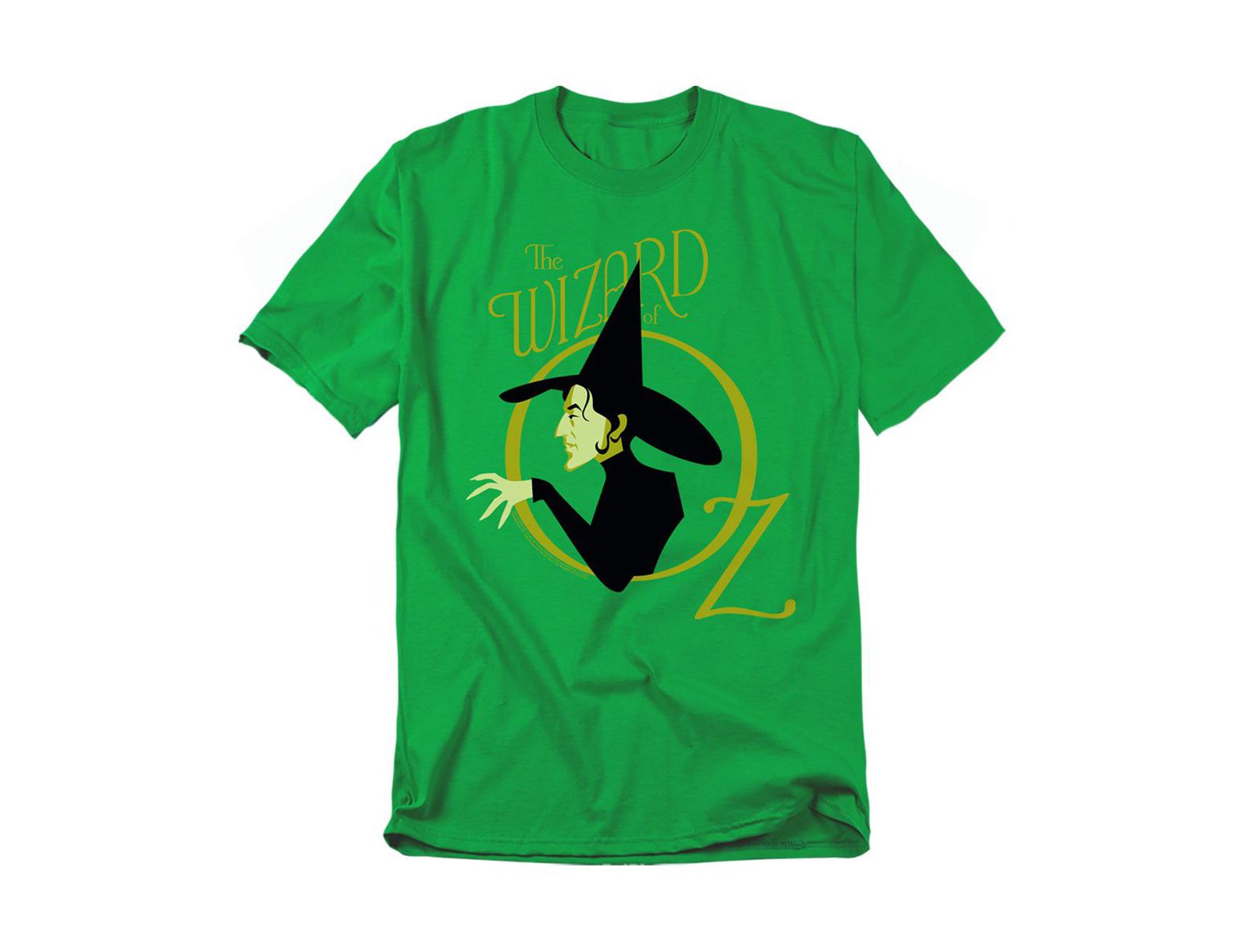 Wizard Of Oz Big & Tall The The Logo with Witch T Shirt