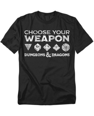 Мужская футболка D&D Dungeons and Dragons Choose Your Weapon