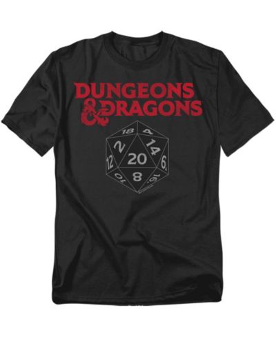 Футболка D&D Big & Tall Dungeons and Dragons Black D20
