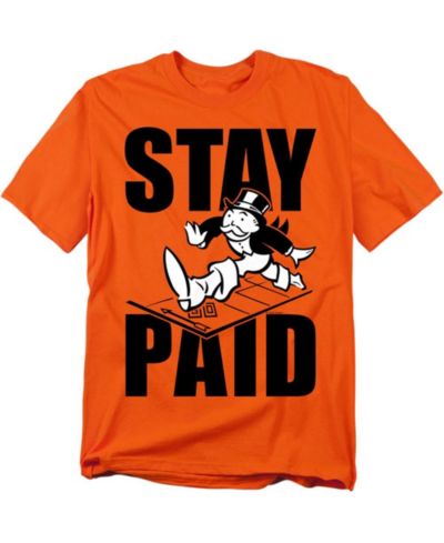 MONOPOLY Big & Tall Pass Go, Stay Paid T Shirt