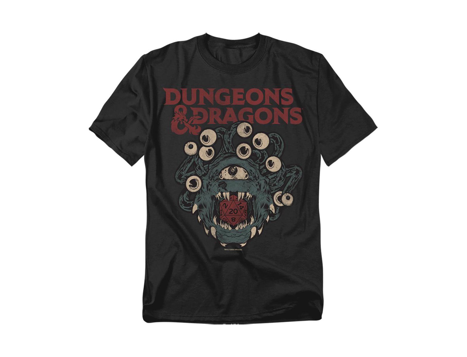 Футболка D&D Big & Tall Dungeons and Dragons Beholder Die