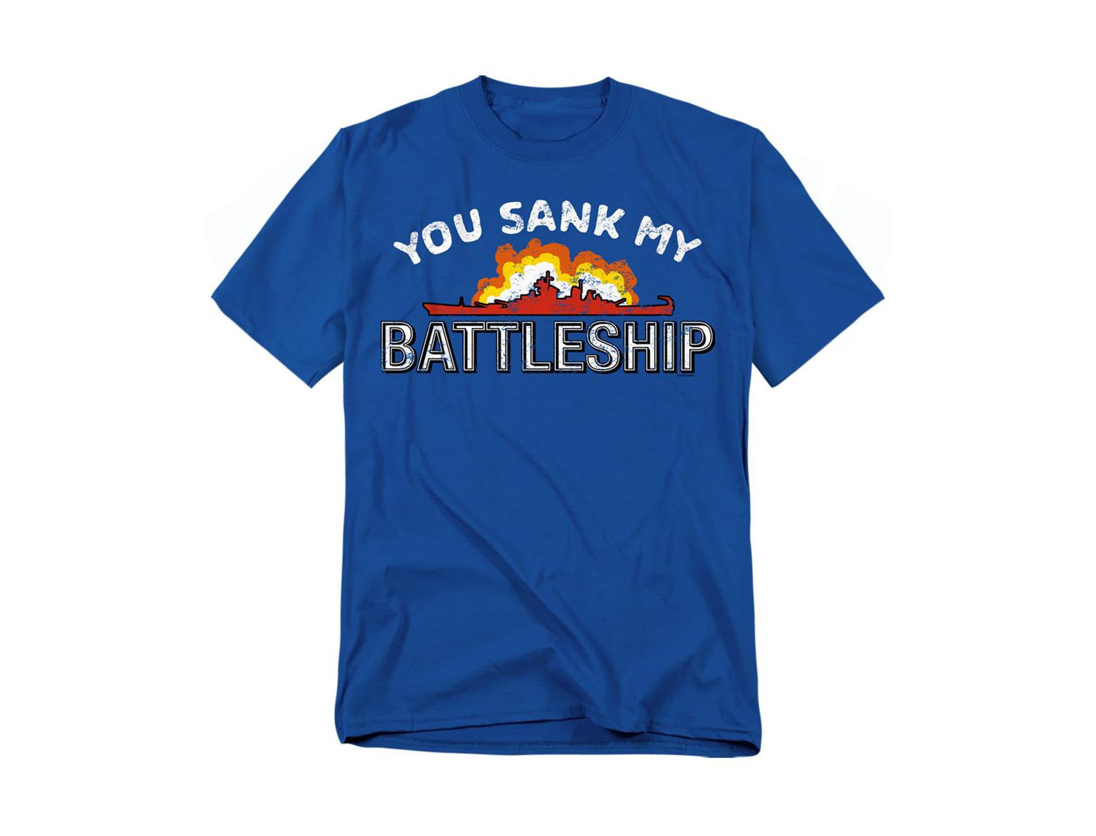 Hasbro+ Men's Battleship You Sank My Battleship T Shirt