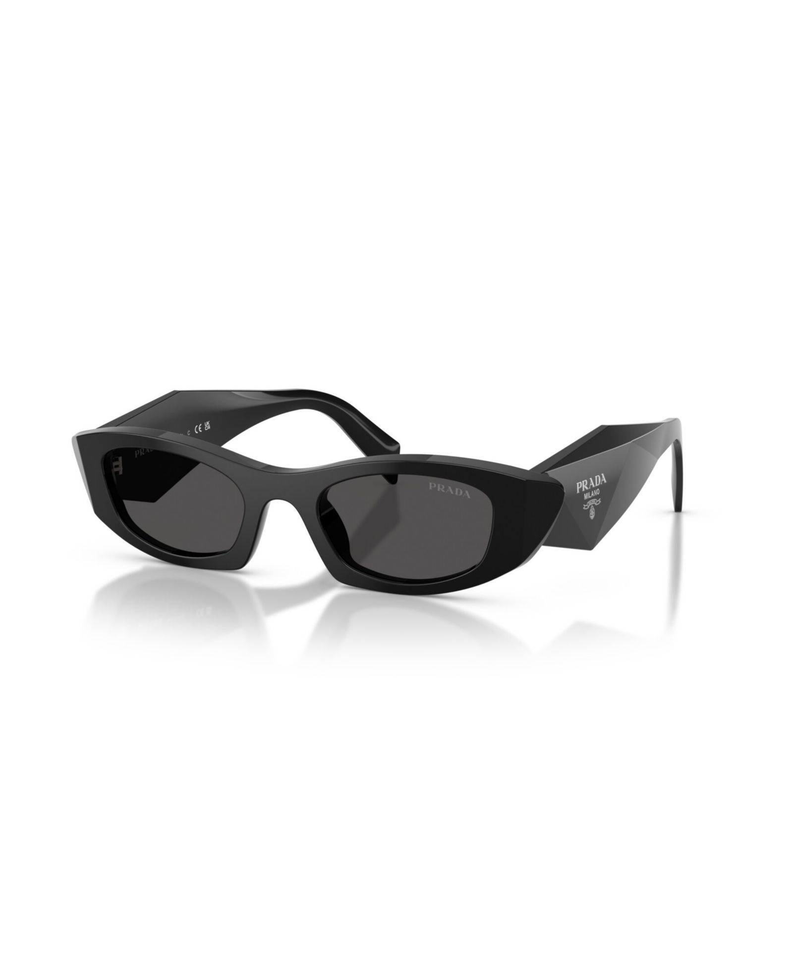 Prada Women's Oval Sunglasses, PR B16S