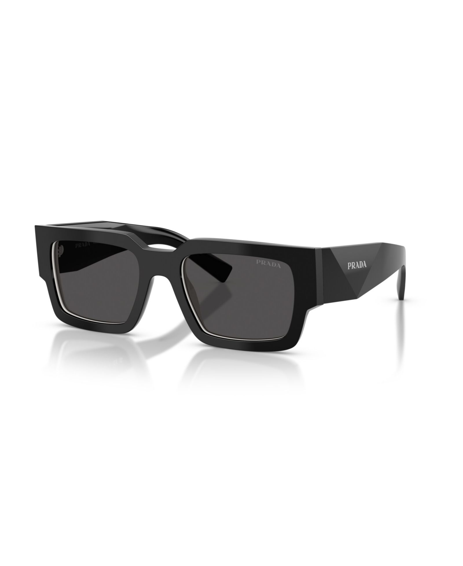 Prada Men's Rectangle Sunglasses, PR B17S