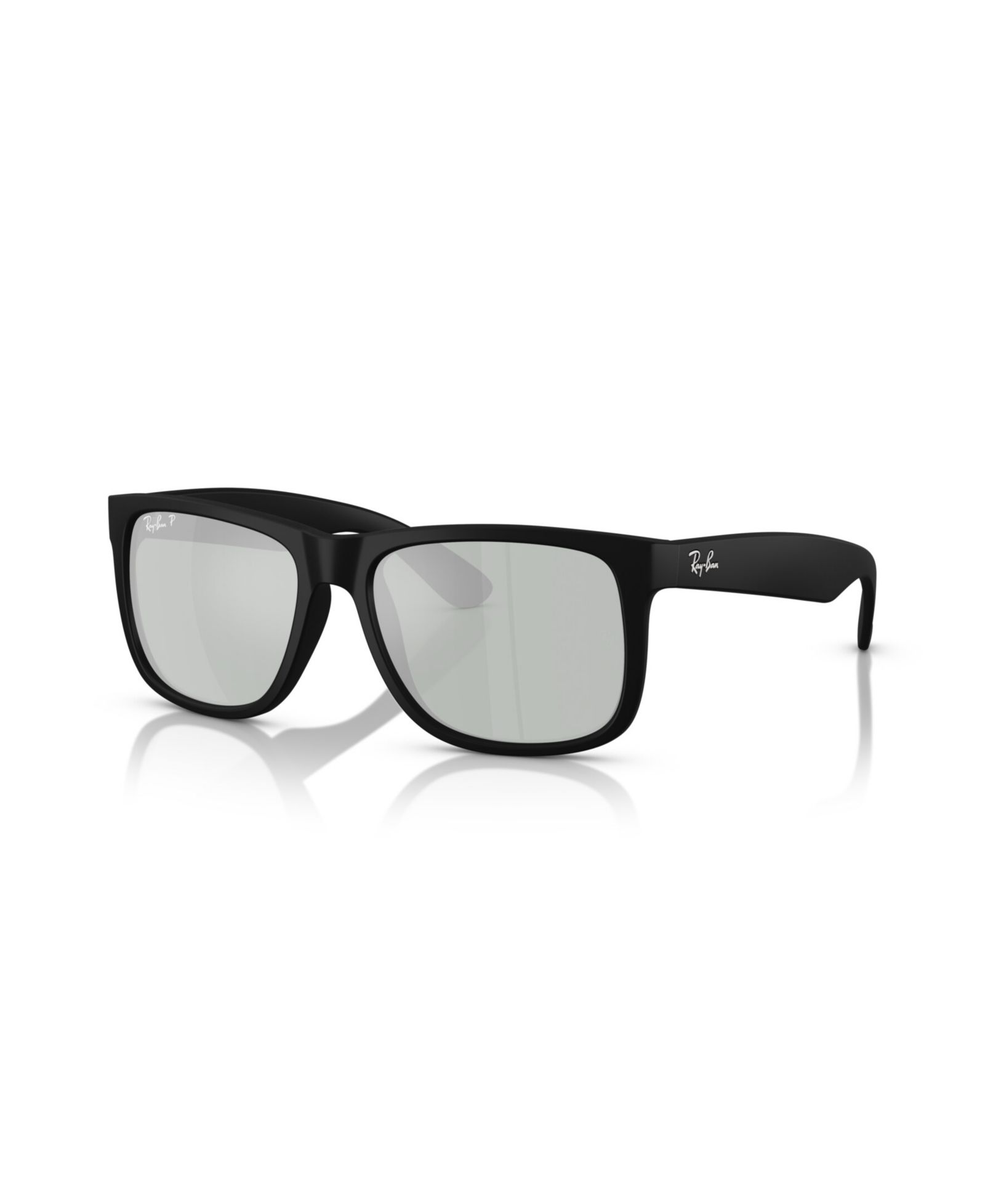 Ray-Ban Men's Polarized Sunglasses, Justin RB4165