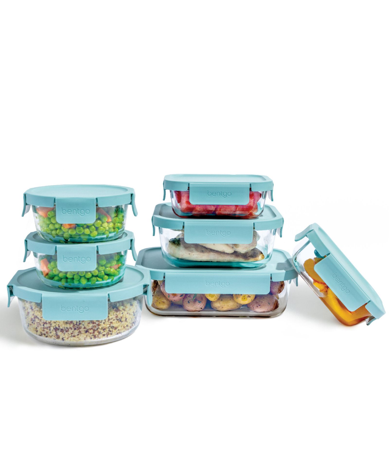 Bentgo Leak-Proof 14-Pc. Glass Food Storage Set