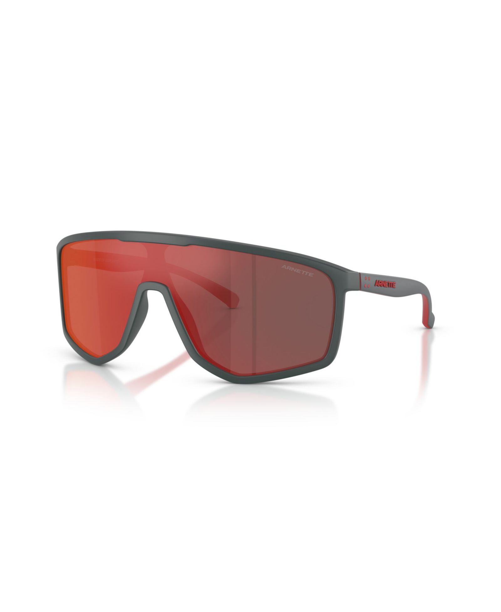 Arnette Men's Stripe- M Rectangle Sunglasses, AN4360