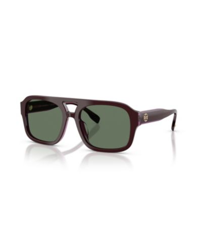 Tory Burch Women's Pilot Sunglasses, TY7224U