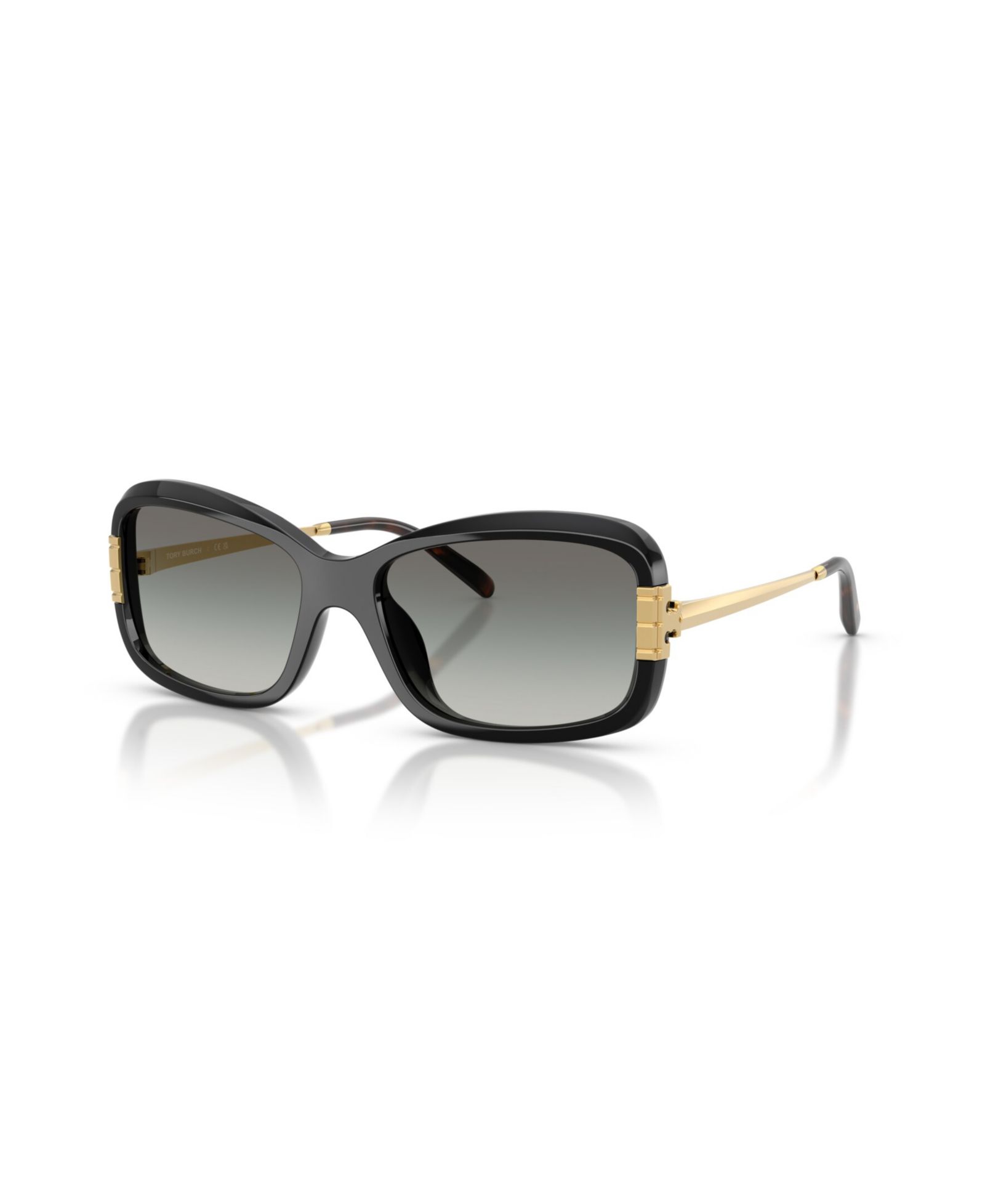 Tory Burch Women's Rectangle Sunglasses, TY9077U