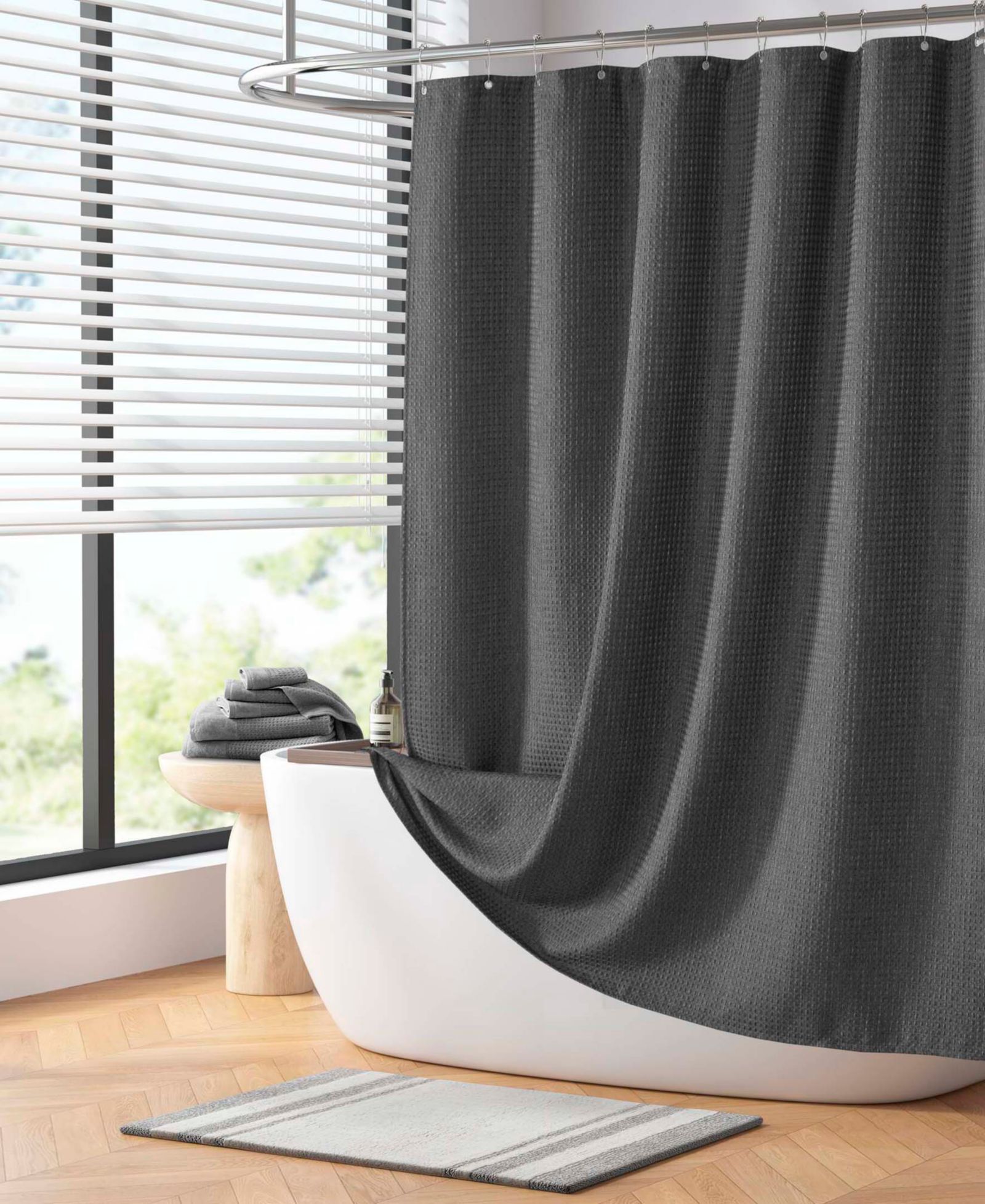 Шторка для душа Madison Park Arbor Waffle, 72" x 72"