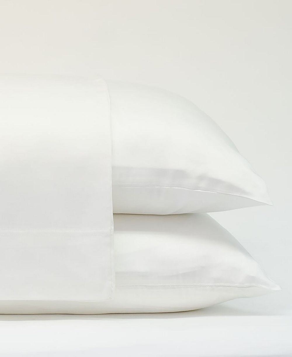 Cariloha Classic 2-Piece Twill Pillowcase Set | Sage | Standard | Viscose Material | Allergy Resistant, Thermal-Regulating and Extra soft