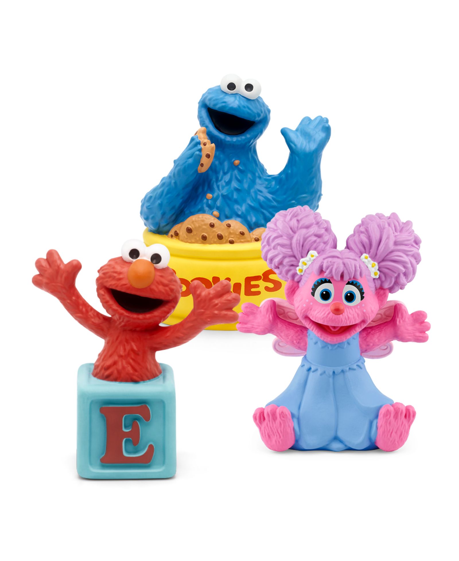 Tonies фигурки Sesame Street Elmo, Cookie Monster и Abby Cadabby, 3 шт