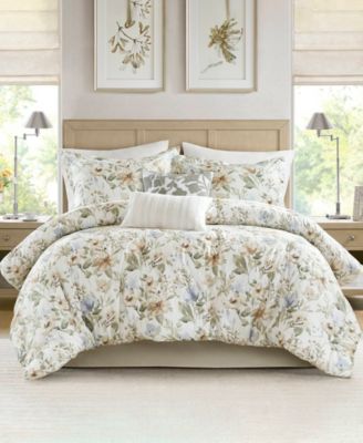 Harbor House Herbal Print Oversized 6-Pc. Comforter Set, King