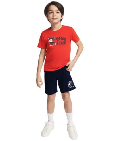 Tommy Hilfiger Детская футболка с коротким рукавом Flag Fresh 2T-7