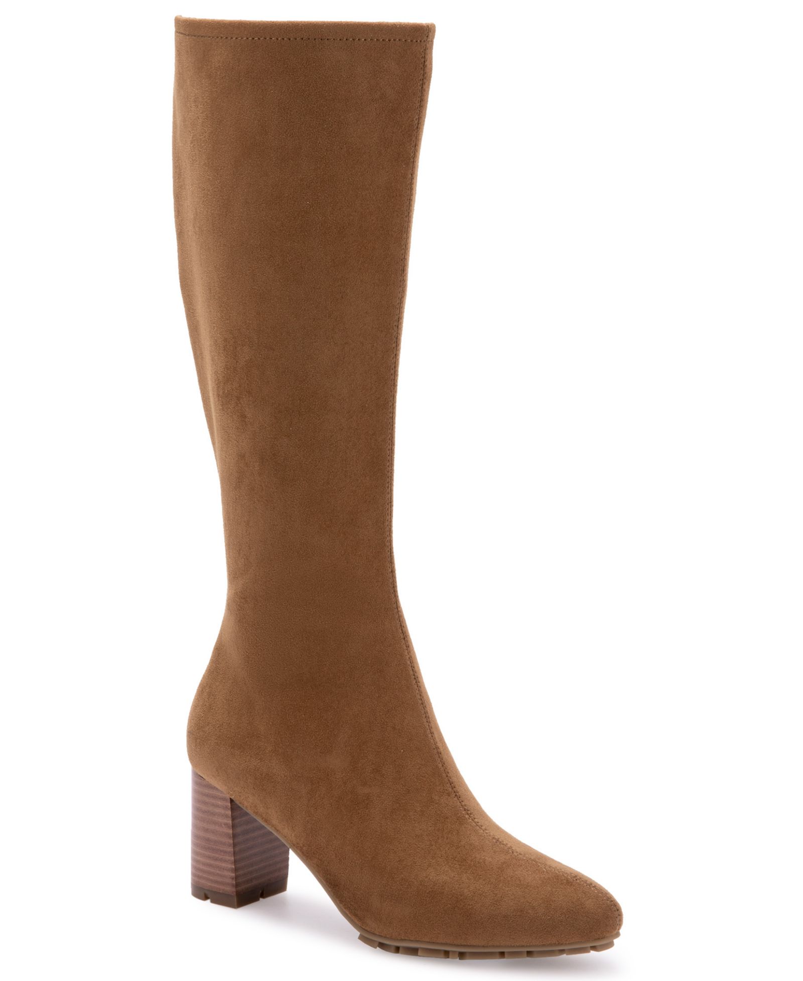 Aerosoles Women's Brynn Stretch Knee Tall Block Heel Boots