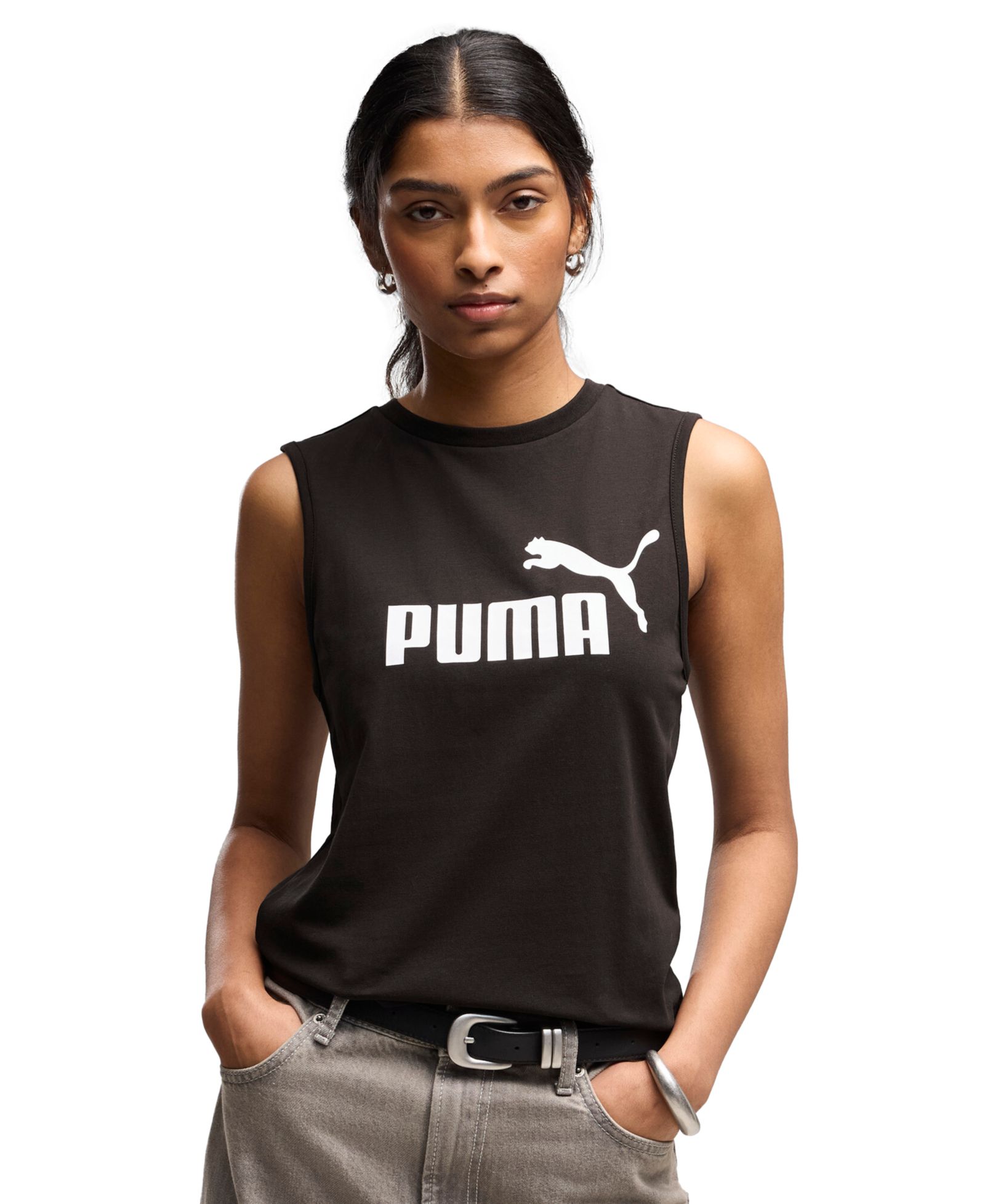 Puma Женский топ без рукавов Crewneck