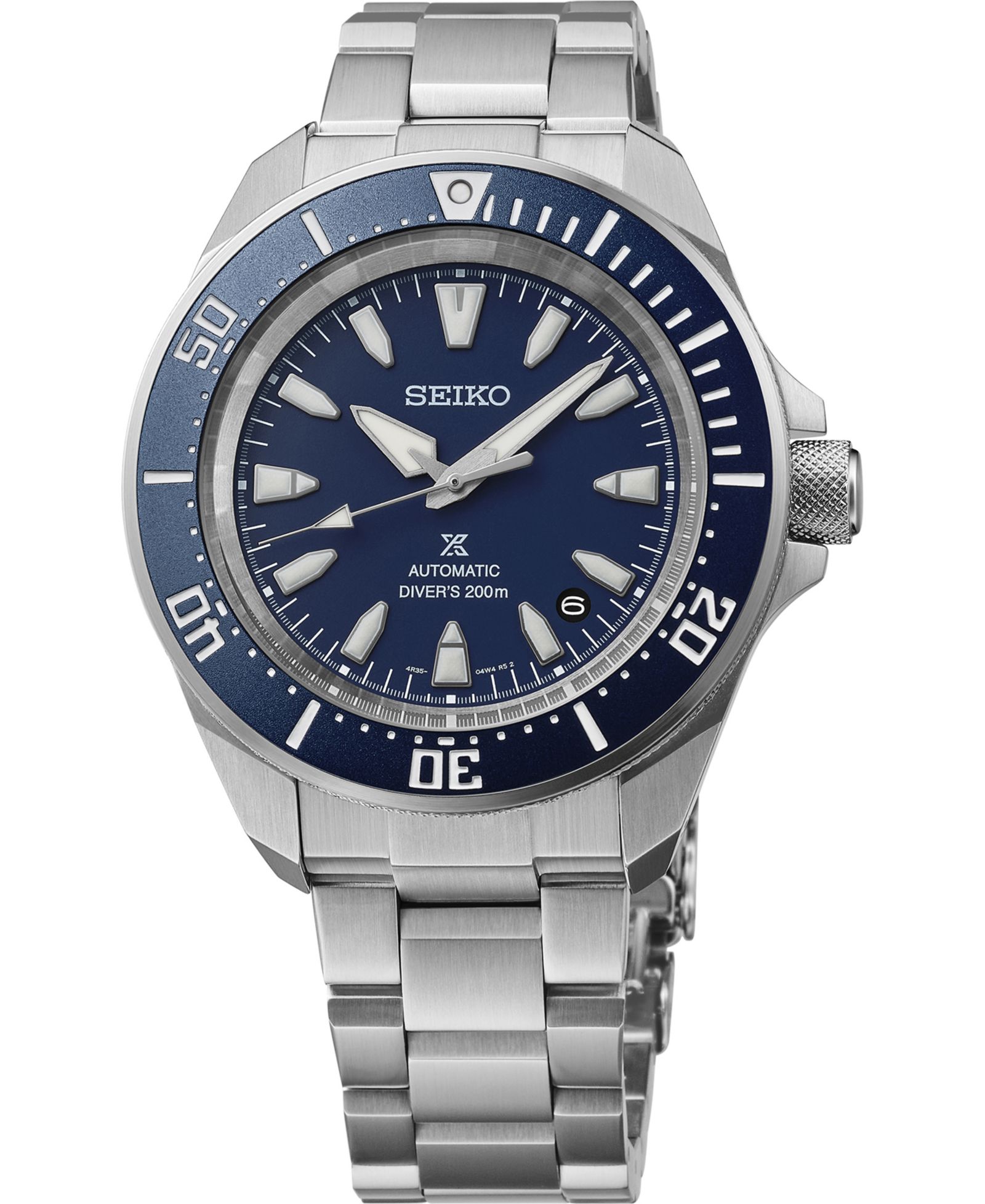 Часы Seiko Prospex Diver, стальной браслет, 41.7mm, Мужской