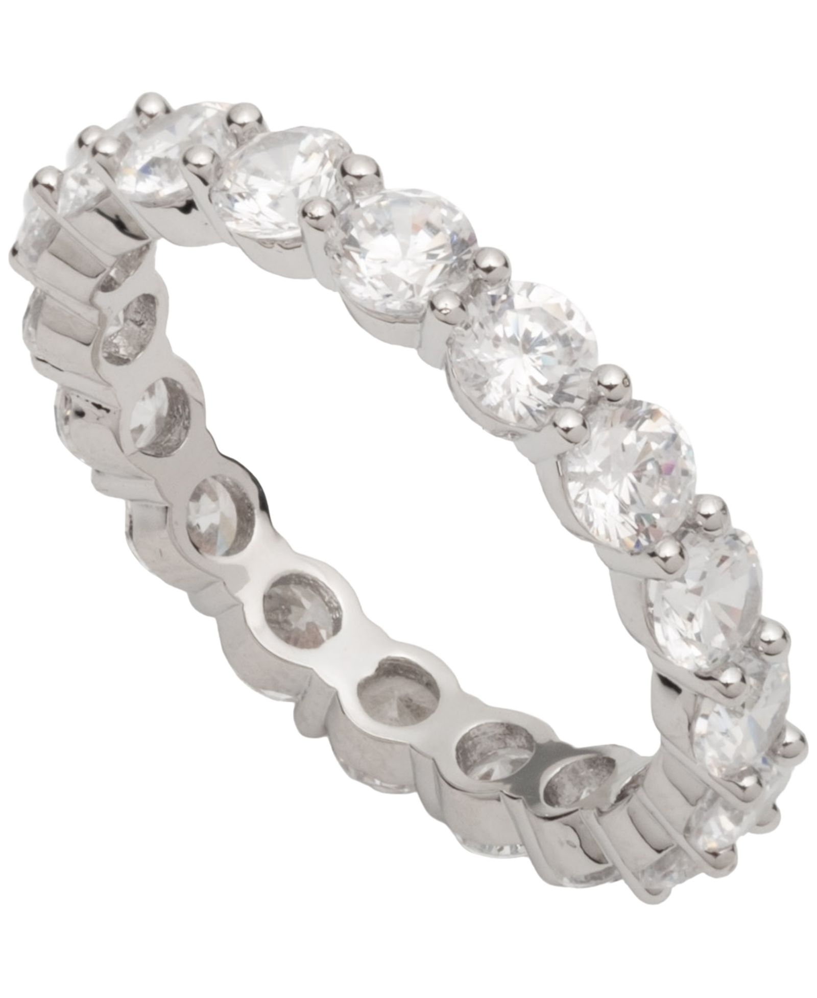 Кольцо Givenchy Cubic Zirconia Silver-Tone Mixed Metal
