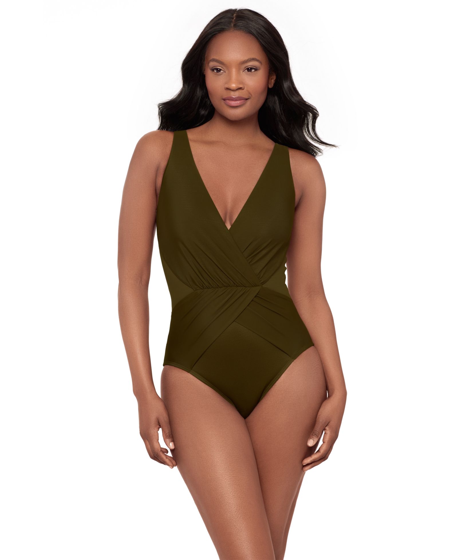 Miraclesuit Women's Illusionist Ibiza Tummy Control One Piece Swimsuit