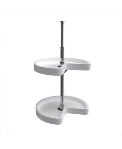Rev-A-Shelf Угловой шкарьф с вращающейся полкой Lazy Susan 18'', 2-Shelf, 6472-18-11-52