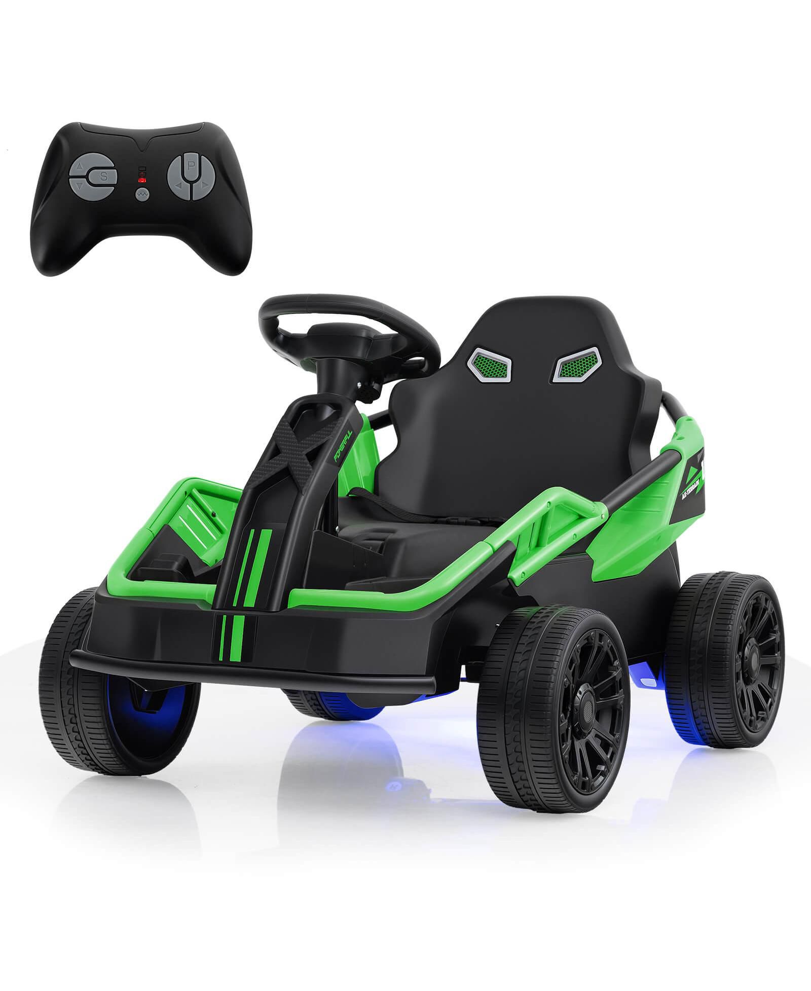 Costway 12V Аккумуляторный дистанционно управляемый внедорожник UTV, грузоподъемность 110 фунтов, для детей 3-7 лет